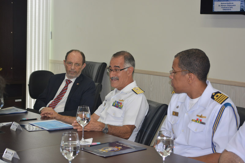 Presidente do CNPq reunião com a marinha