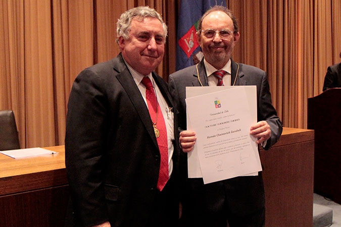 Presidente do CNPq recebe Doutor Honoris Causa da Universidad de Chile e firma acordo no CONICYT