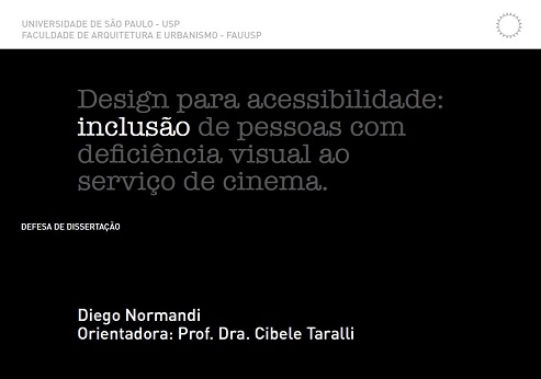 Pesquisa apoiada pelo CNPq defende o direito de acessibilidade ao cinema da pessoa com deficiência visual