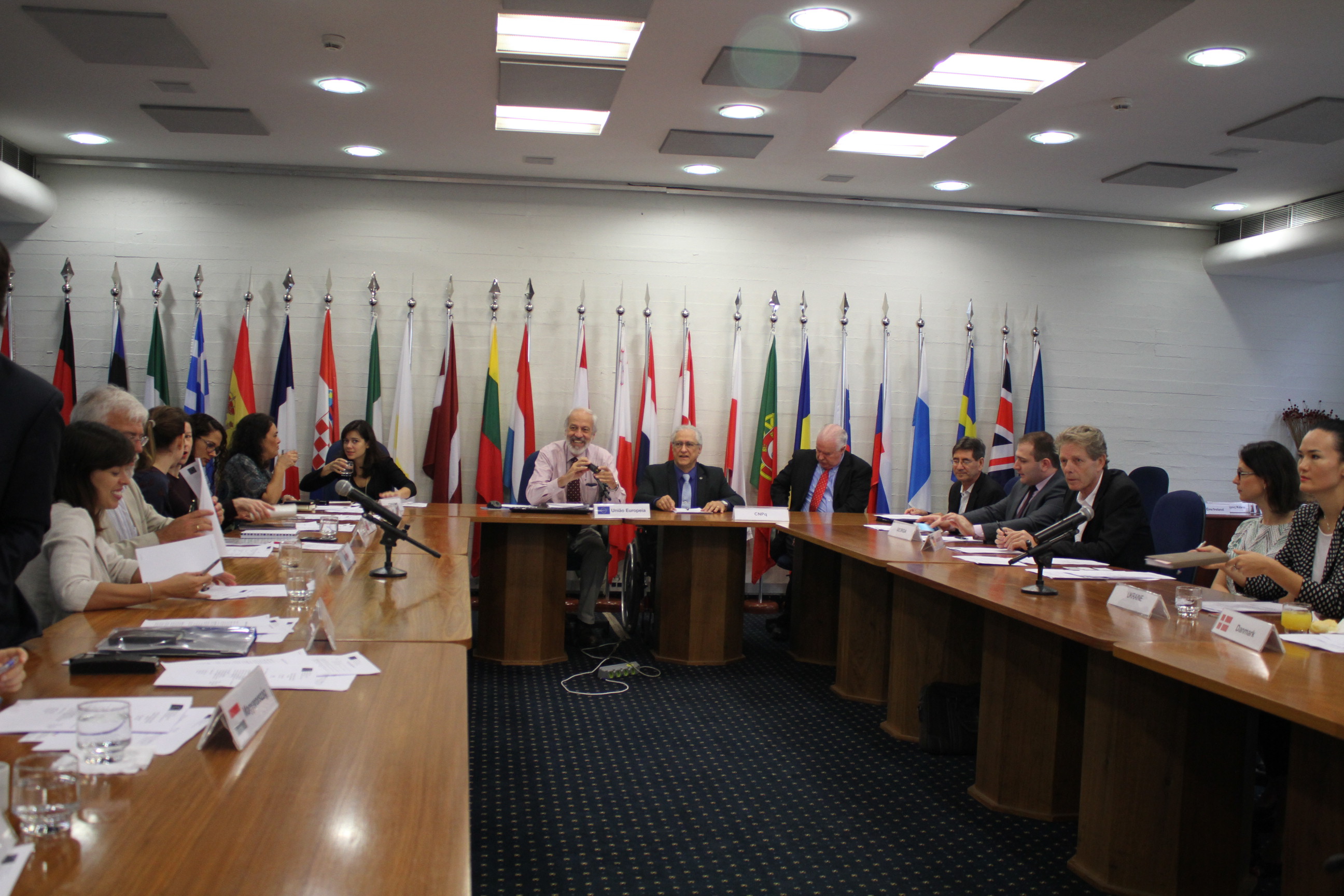  Palestra na reunião de Conselheiros de Ciência, Tecnologia e Inovação dos países membros da União Europeia - Fotos Marcelo Gondim