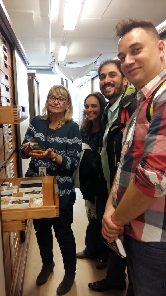 Natural History Museum com Dra Martha Richter responsável pela coleção de vertebrados