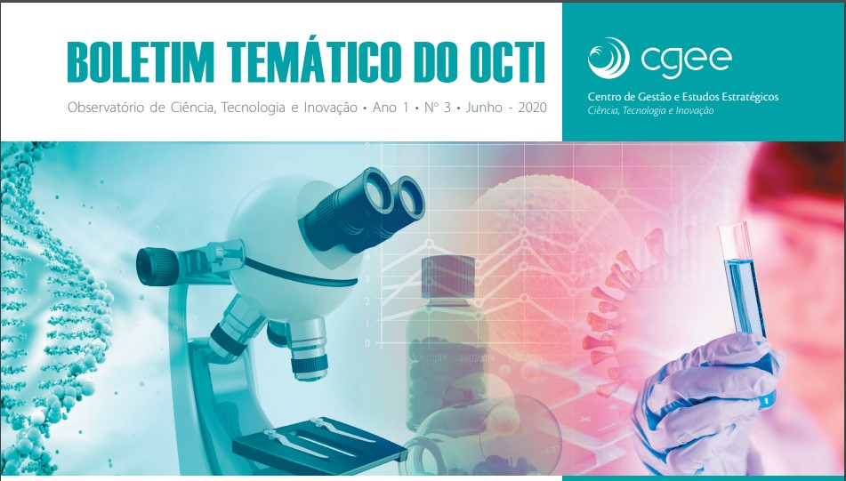 CGEE lança boletim com panorama da produção científica sobre o coronavírus