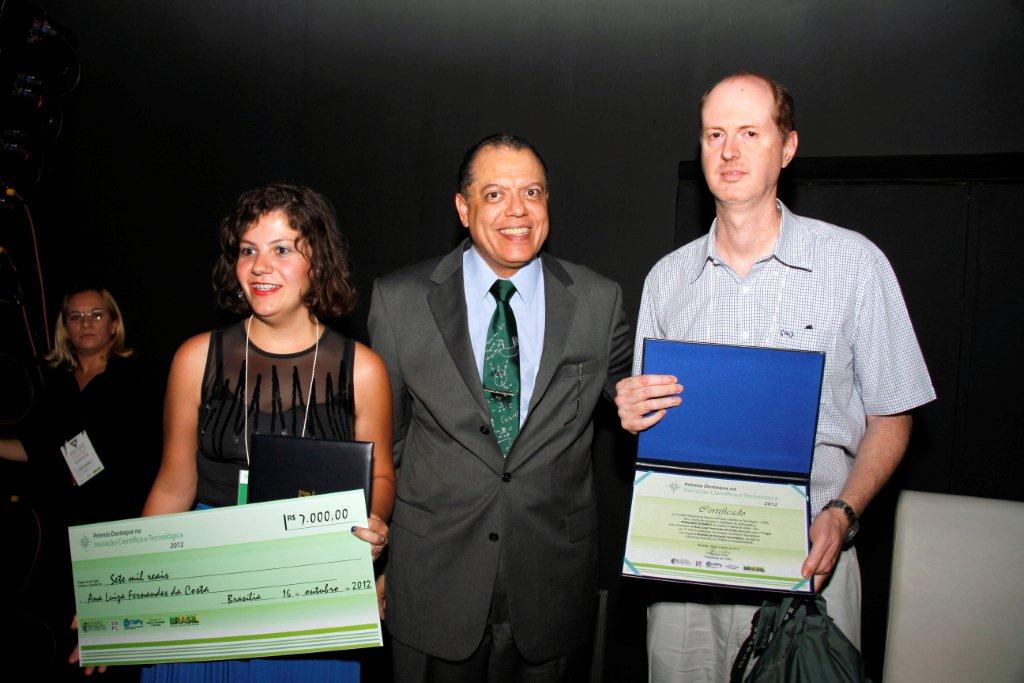  Vencedores de 2012 do prêmio Destaque na Iniciação Científica e Tecnológica