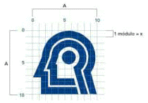 diagrama de construção da logo do cnpq