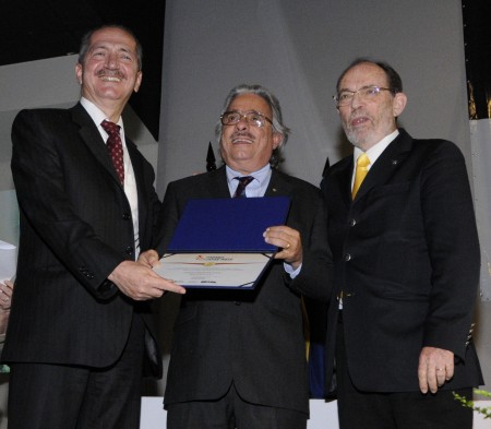 SBPC - CNPq entrega o Prêmio José Reis durante a abertura da 67ª SBPC